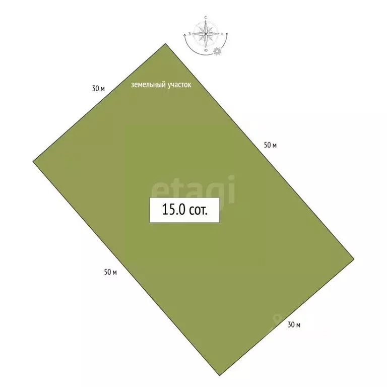 Участок в Алтай, Онгудайский район, с. Бичикту-Боом  (15.0 сот.) - Фото 2