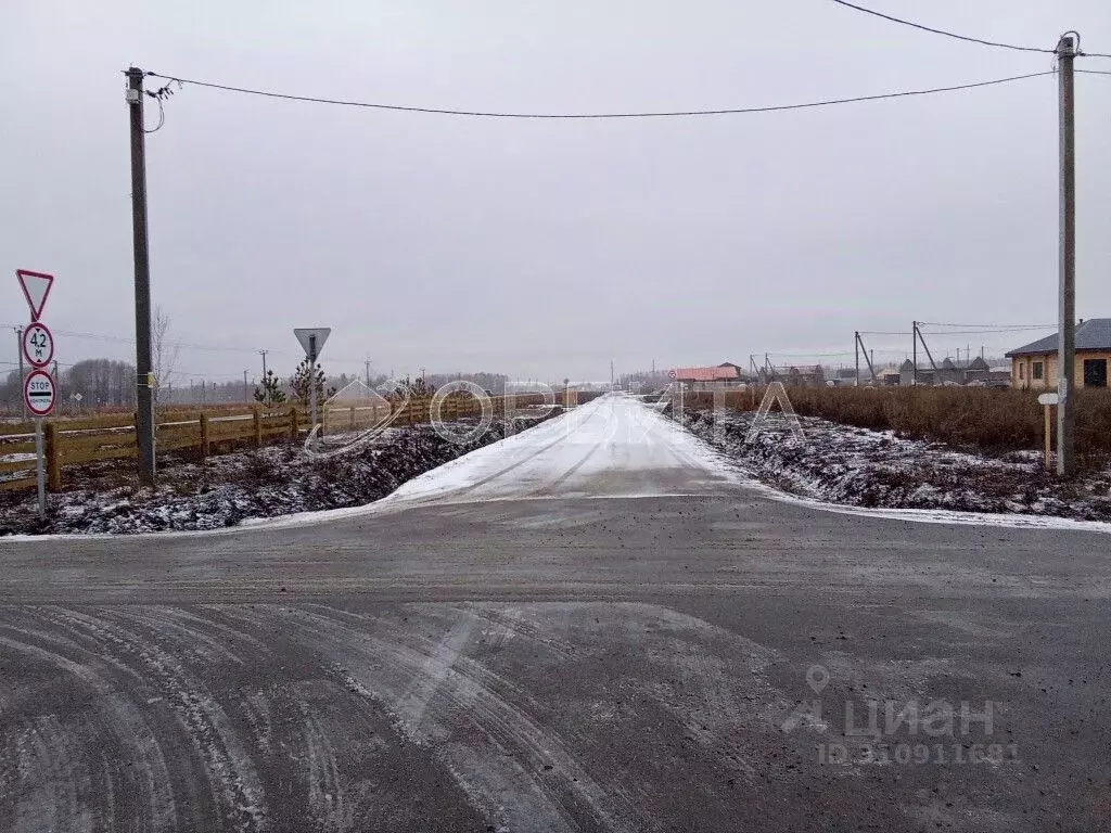 Участок в Тюменская область, Тюменский район, д. Малиновка ул. Вербная ... - Фото 0