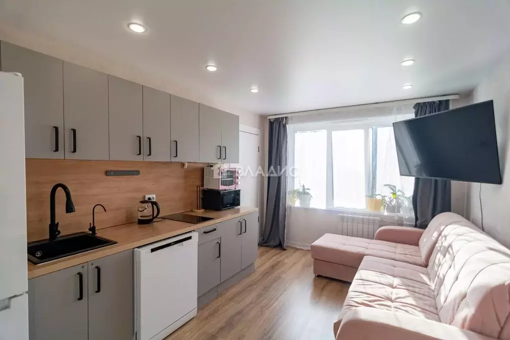 1-к кв. Карелия, Петрозаводск Карельский просп., 16 (30.0 м) - Фото 1