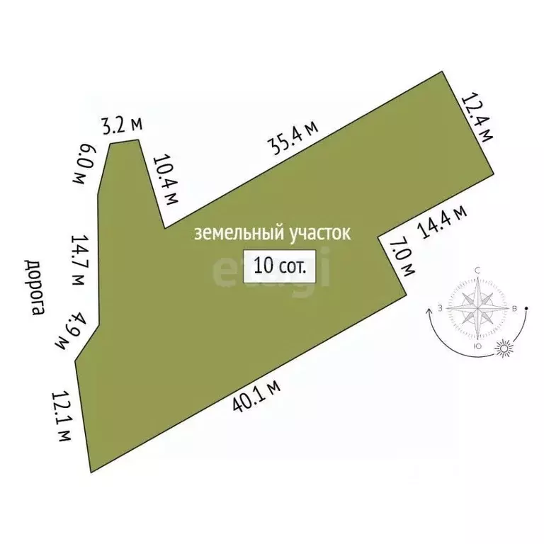 Участок в Крым, Ялта муниципальный округ, Гаспра пгт  (10.0 сот.) - Фото 2