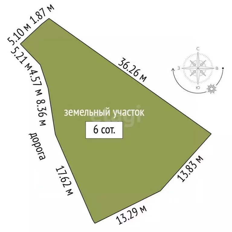 Участок в Крым, Алушта ул. Загородная (6.0 сот.) - Фото 2