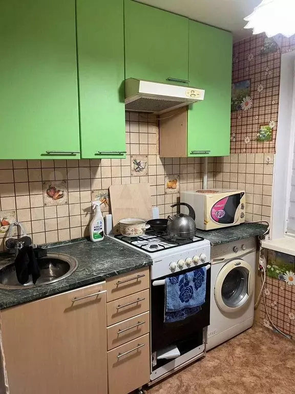 1-к. квартира, 34 м, 2/5 эт. - Фото 0