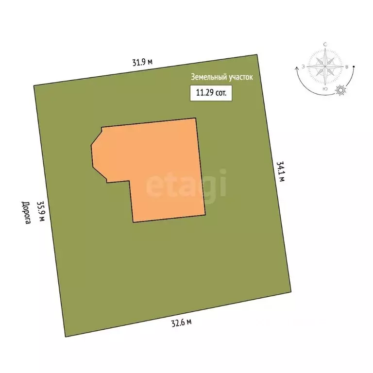 Дом в Калужская область, Дзержинский муниципальный округ, Дворцы ... - Фото 2