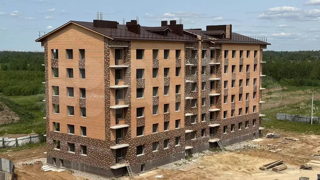 1-к. квартира, 36,2 м, 4/6 эт. - Фото 1