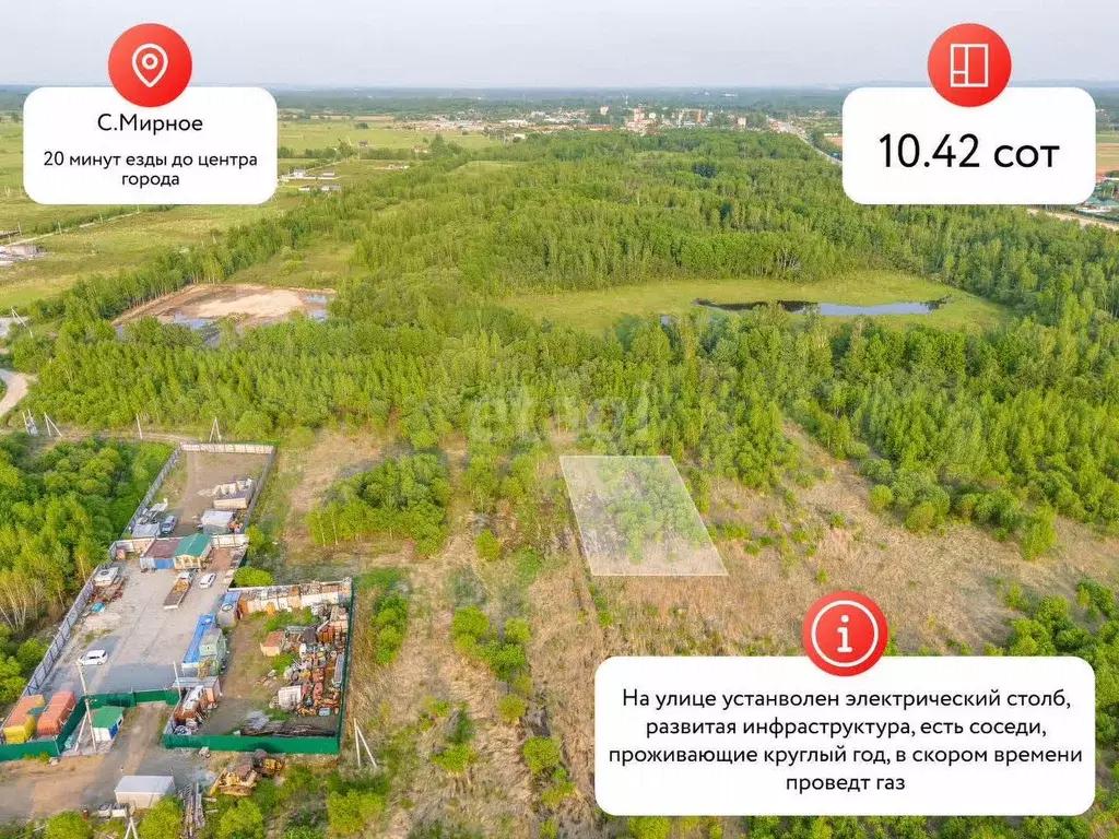 Участок 10,4 сот. (ИЖС) - Фото 0