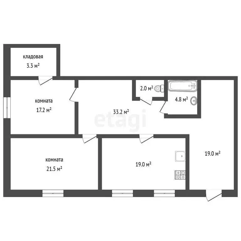 3-комнатная квартира: Рыбинск, проспект Серова, 16 (103.9 м) - Фото 0