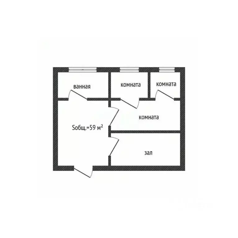 Дом в Брянская область, Брянский район, Свенское с/пос, пос. Свень ул. ... - Фото 2