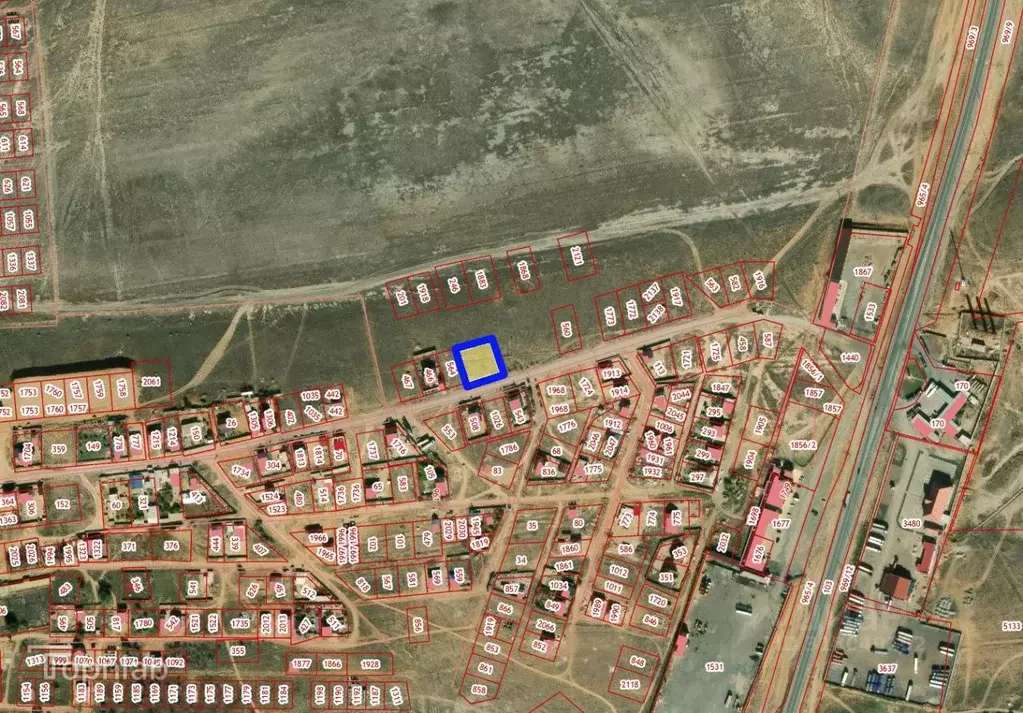 Участок в Астраханская область, Наримановский район, пос. Мирный ... - Фото 1