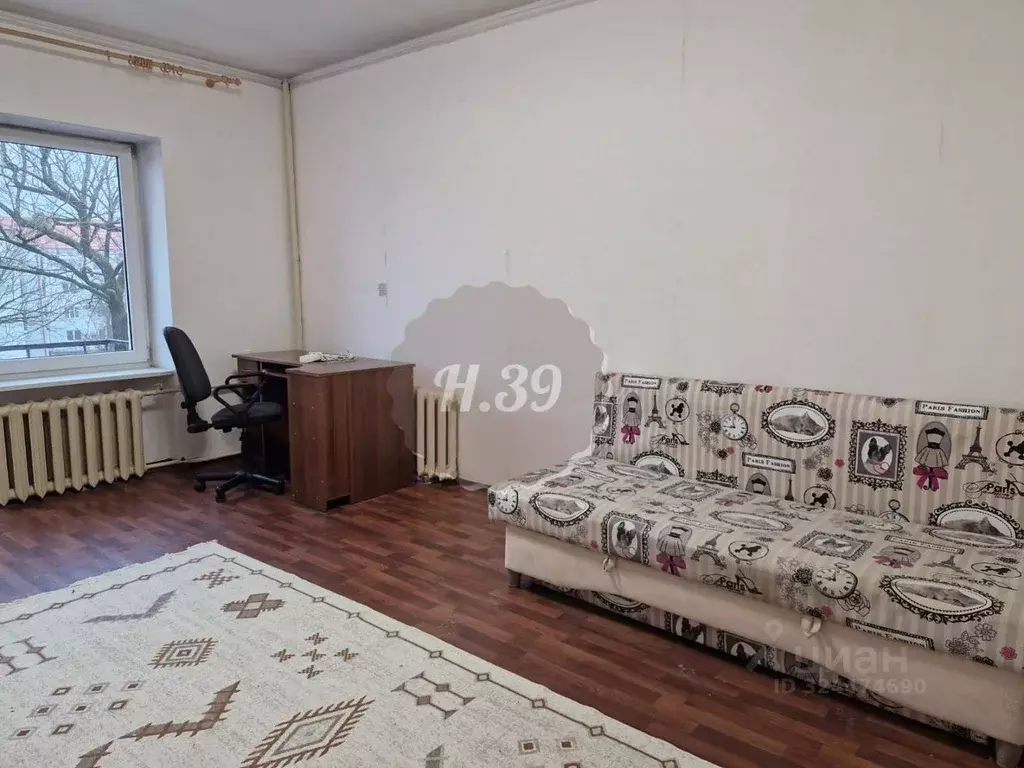 1-к кв. Калининградская область, Калининград просп. Мира, 20 (35.7 м) - Фото 1