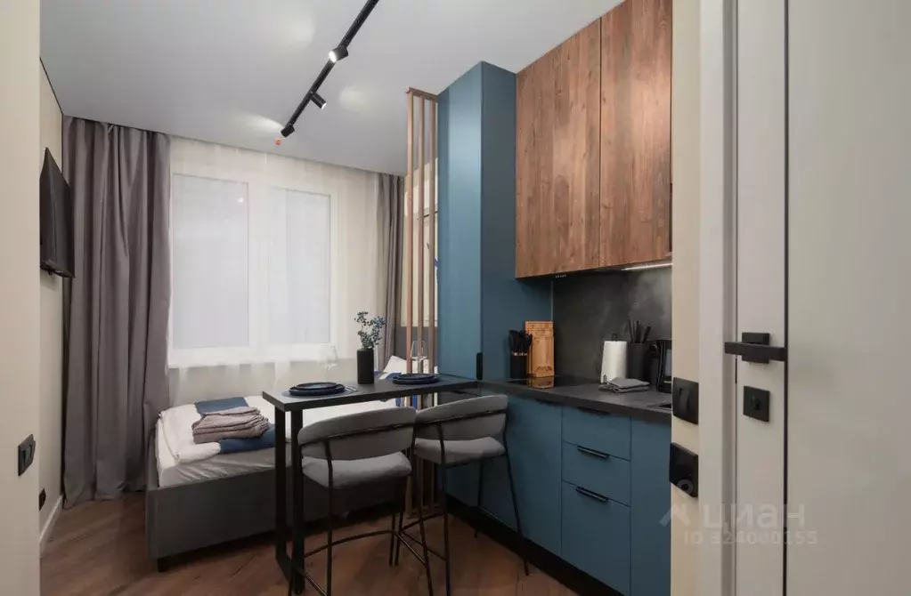 Студия Москва Березовая аллея, 19к2 (16.0 м) - Фото 1