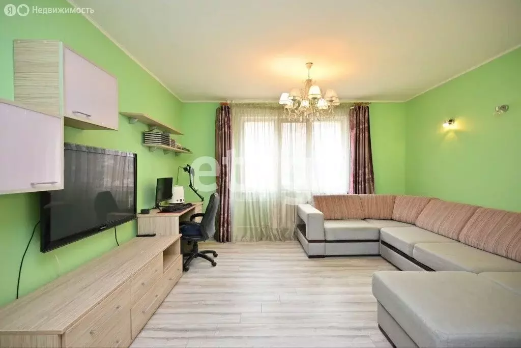 1-комнатная квартира: Красноярск, улица Авиаторов, 66 (56.1 м) - Фото 1