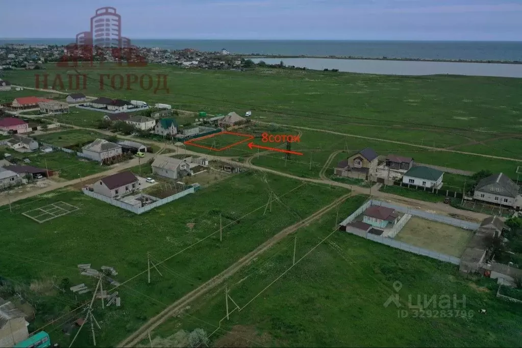 Участок в Крым, Феодосия муниципальный округ, Приморский пгт ул. ... - Фото 1