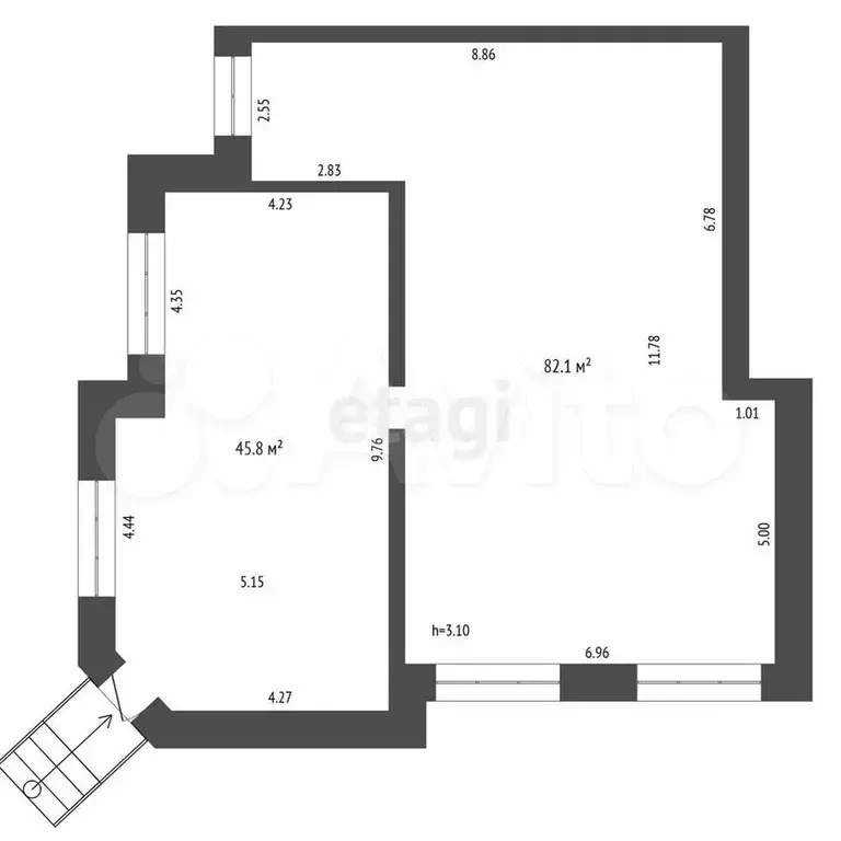 Продам помещение свободного назначения, 127.9 м - Фото 0
