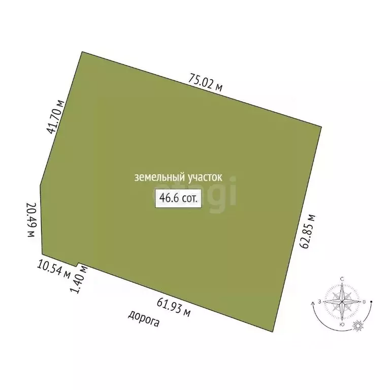 Участок в Крым, Феодосия муниципальный округ, Приморский пгт пер. ... - Фото 2