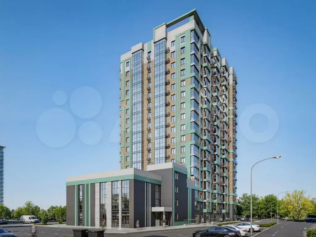3-к. квартира, 83,6 м, 17/17 эт. - Фото 1