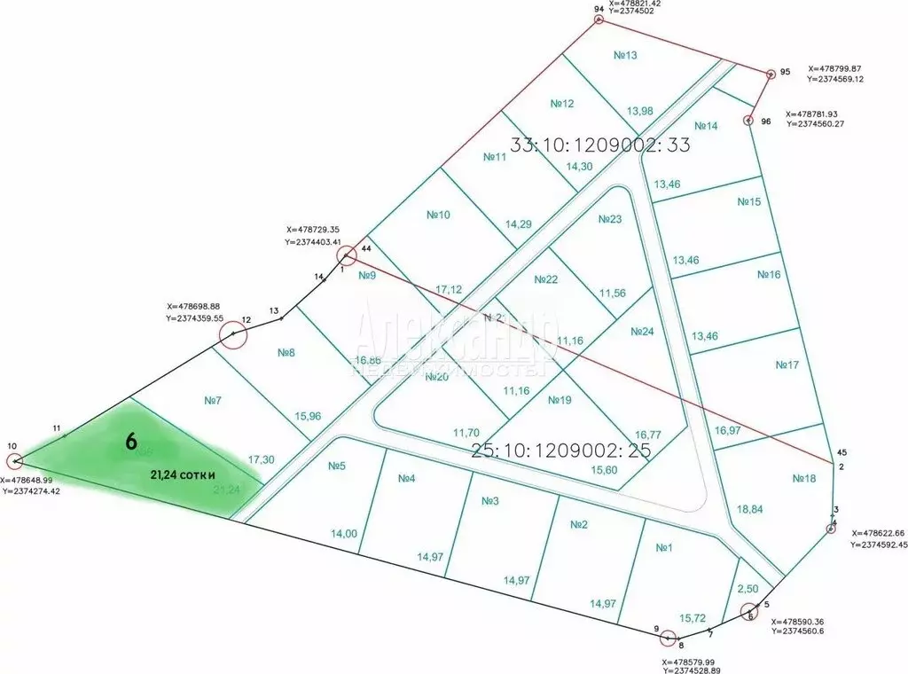 Участок в Пашское сельское поселение (21.24 м) - Фото 2