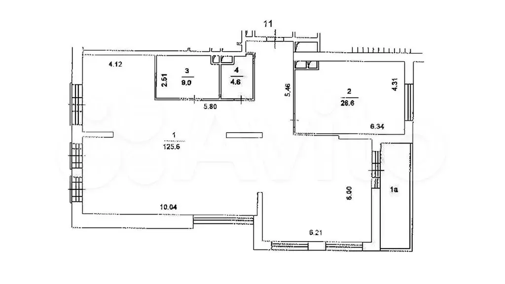 4-к. квартира, 169 м, 8/9 эт. - Фото 0