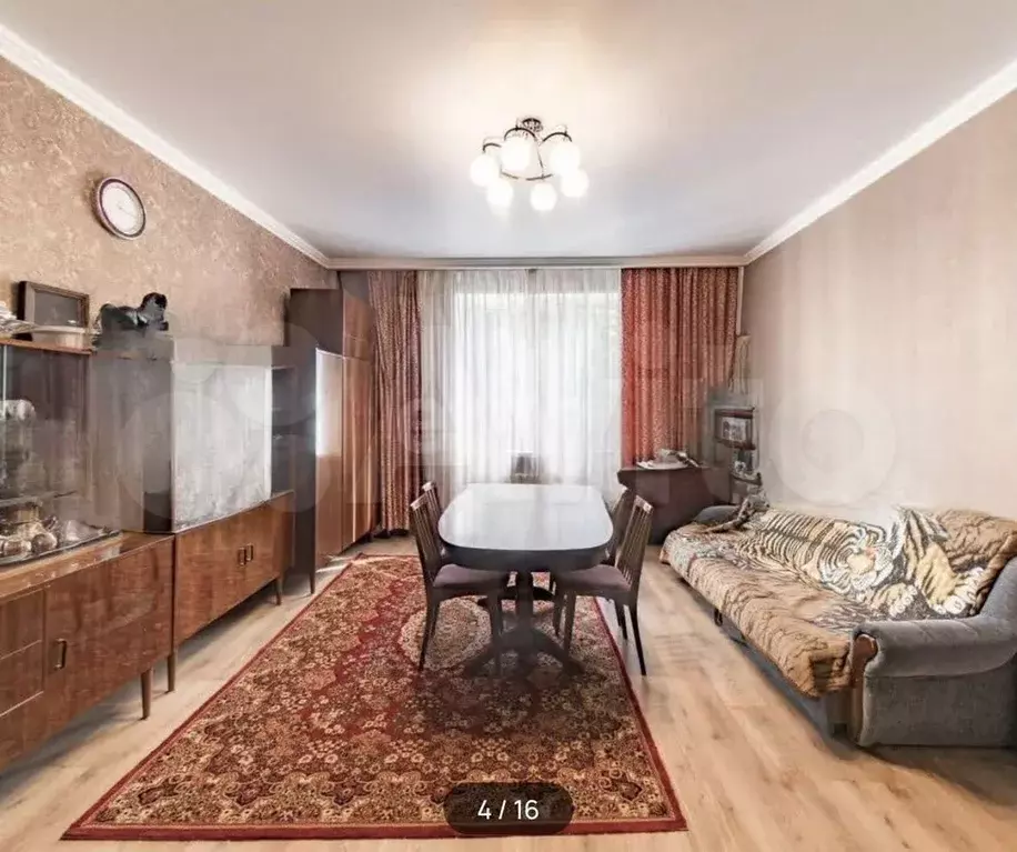 4-к. квартира, 99,3 м, 4/4 эт. - Фото 0