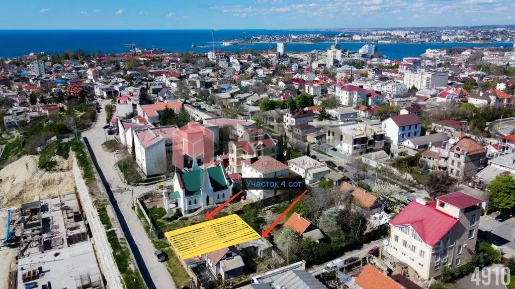 Участок в Севастополь ул. Генерала Крейзера, 17/1 (4.0 сот.) - Фото 2