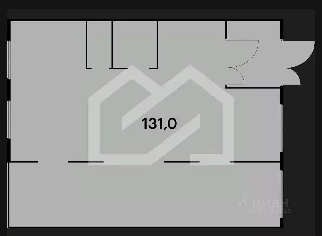 Торговая площадь в Москва Варшавское ш., 282к1 (131 м) - Фото 1