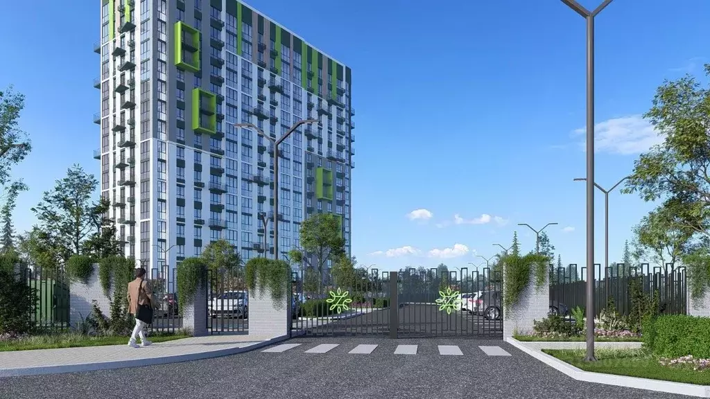 3-к кв. Калужская область, Калуга Зеленый жилой комплекс (74.92 м) - Фото 2