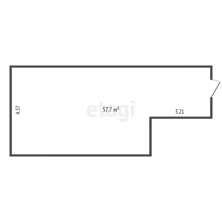 Офис в Ямало-Ненецкий АО, Новый Уренгой Юбилейная ул., 5 (38 м) - Фото 1