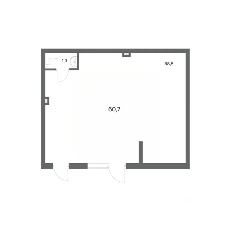 Помещение свободного назначения в Калининградская область, Калининград ... - Фото 2