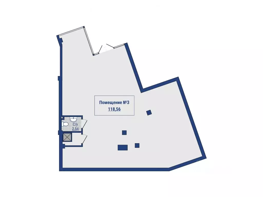 Помещение свободного назначения в Челябинская область, Челябинск ул. ... - Фото 1