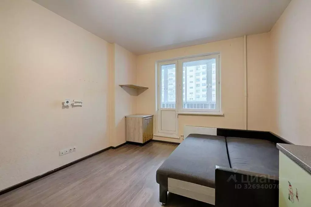 Квартира, 1 комната, 38.7 м - Фото 1