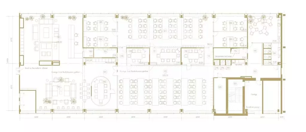 Помещение свободного назначения в Москва Кожевническая ул., 14 (634 м) - Фото 2