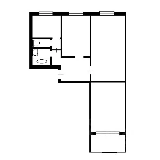 3-к кв. Москва Новочеркасский бул., 26 (60.3 м) - Фото 2