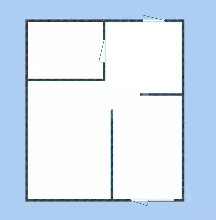 1-к кв. Татарстан, Казань ул. Рихарда Зорге, 39 (28.0 м) - Фото 2