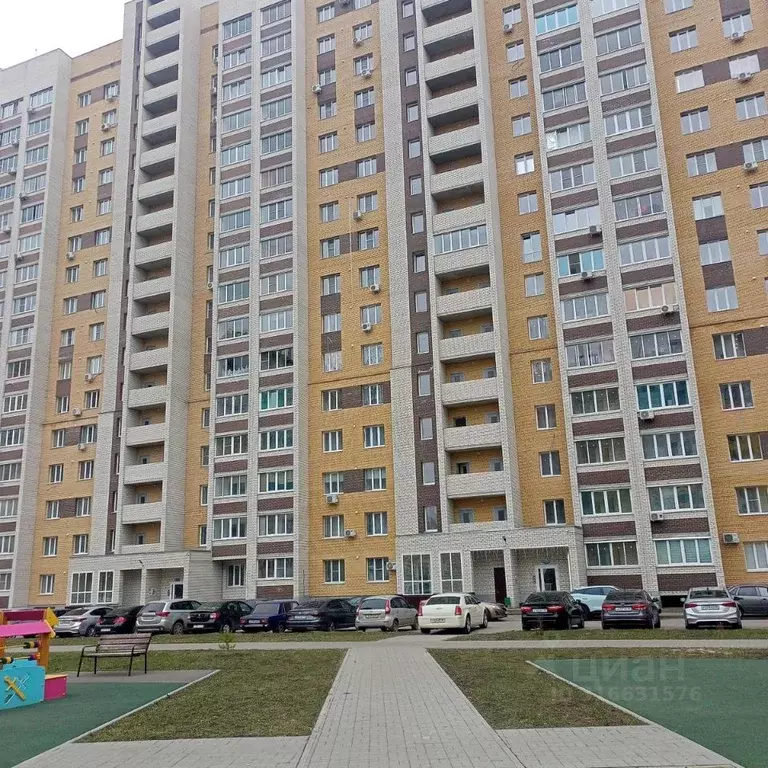 1-к кв. Тамбовская область, Тамбов Радужный мкр, ул. Сабуровская, 1Бк4 ... - Фото 1