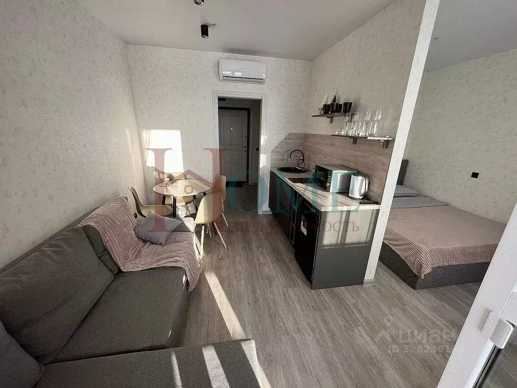 Студия Новосибирская область, Новосибирск Обская ул., 46/2 (38.0 м) - Фото 1