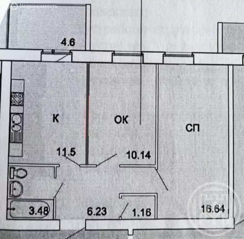 2-комнатная квартира: Всеволожск, Межевая улица, 27 (49 м) - Фото 0