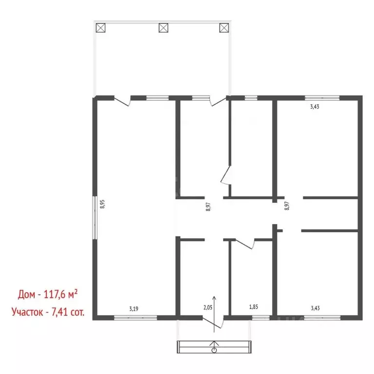Дом в Свердловская область, Белоярский муниципальный округ, Солнечная ... - Фото 2