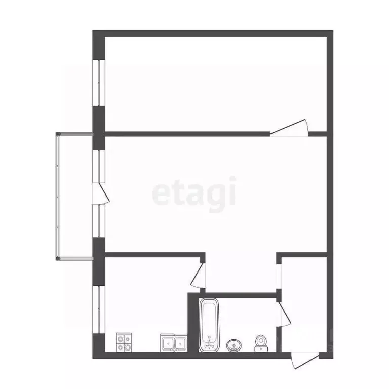 2-к кв. Мордовия, Саранск просп. 50 лет Октября, 15 (45.7 м) - Фото 2
