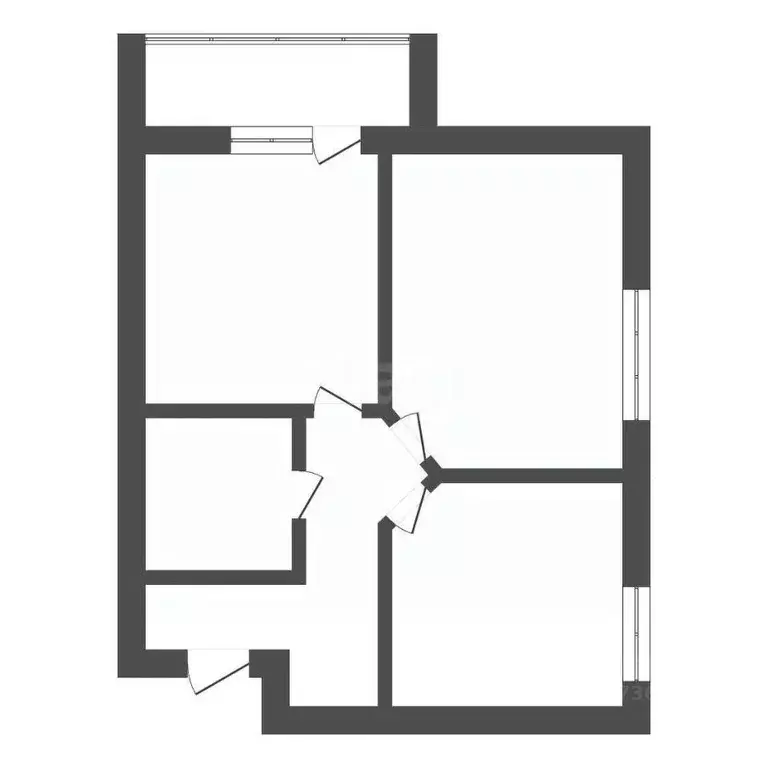 2-к кв. Амурская область, Благовещенский район, с. Чигири ул. ... - Фото 2