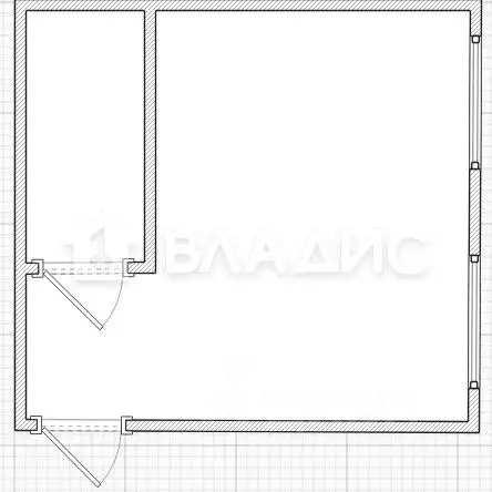 1-к кв. Пензенская область, Пенза проезд 8 Марта, 3 (30.1 м) - Фото 2