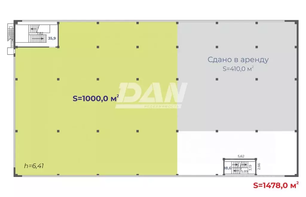 Торговая площадь в Челябинская область, Магнитогорск ул. Энергетиков, ... - Фото 2