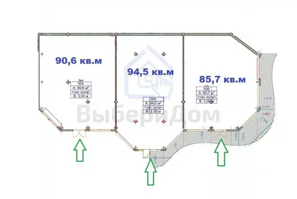 Помещение свободного назначения в Ивановская область, Иваново пл. ... - Фото 2