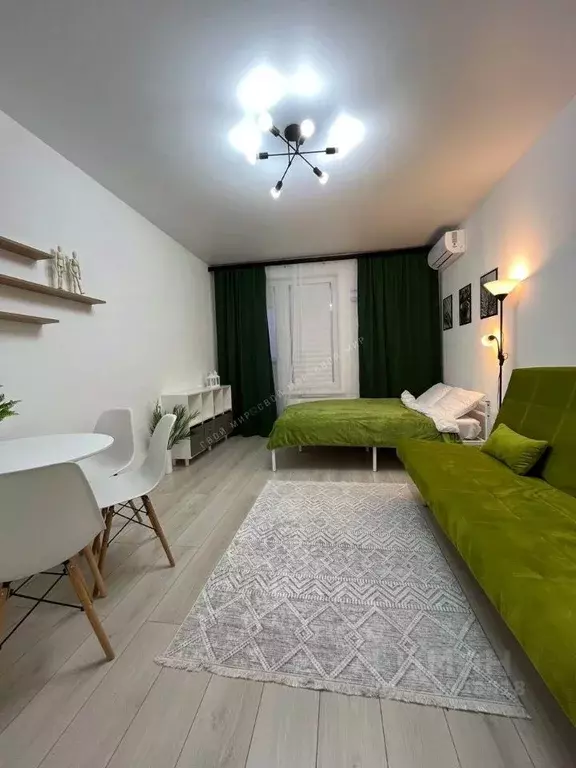 Студия Санкт-Петербург бул. Александра Грина, 4 (27.6 м) - Фото 2