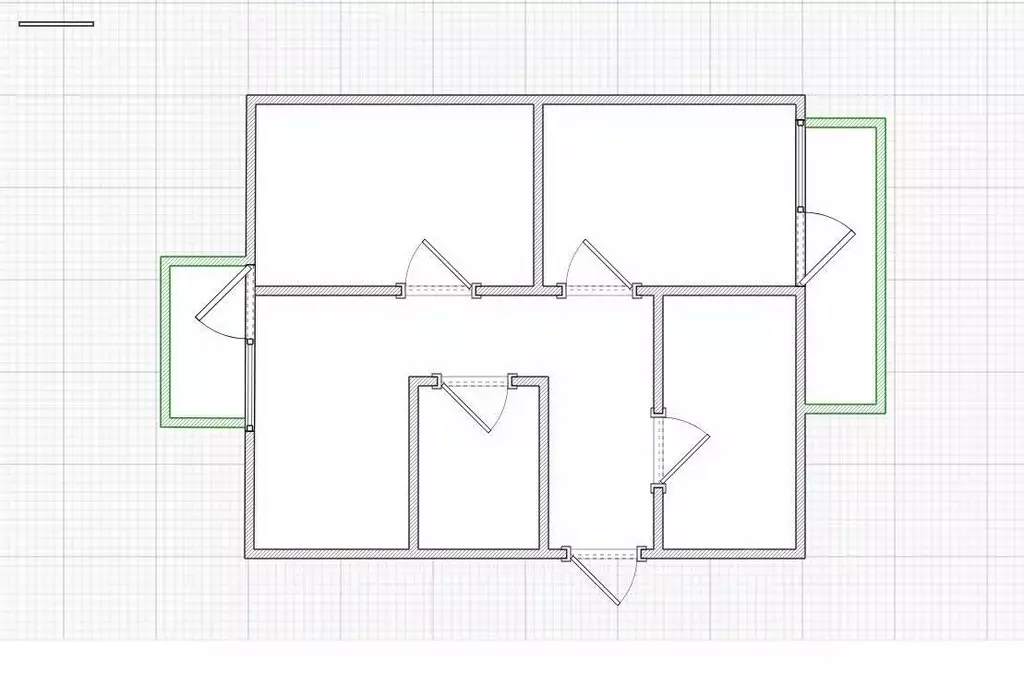 3-к кв. Ингушетия, Карабулак ул. Осканова (62.8 м) - Фото 1