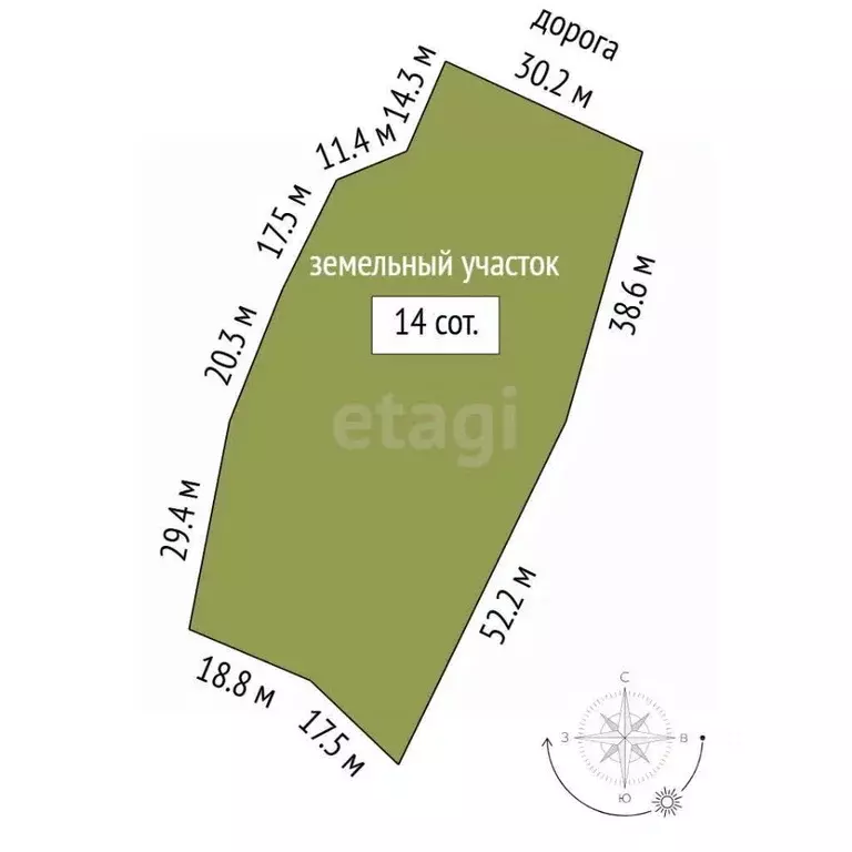 Участок в Свердловская область, Тугулымский муниципальный округ, д. ... - Фото 2