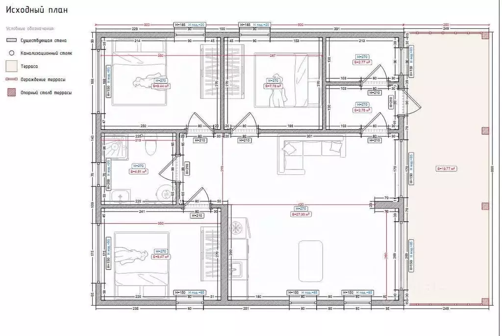 Дом в Ленинградская область, Сосновый Бор Лотос кп,  (105 м) - Фото 2