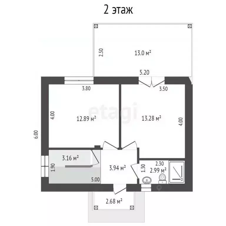 Дом в Севастополь Технолог садовое товарищество, 324 (81 м) - Фото 1