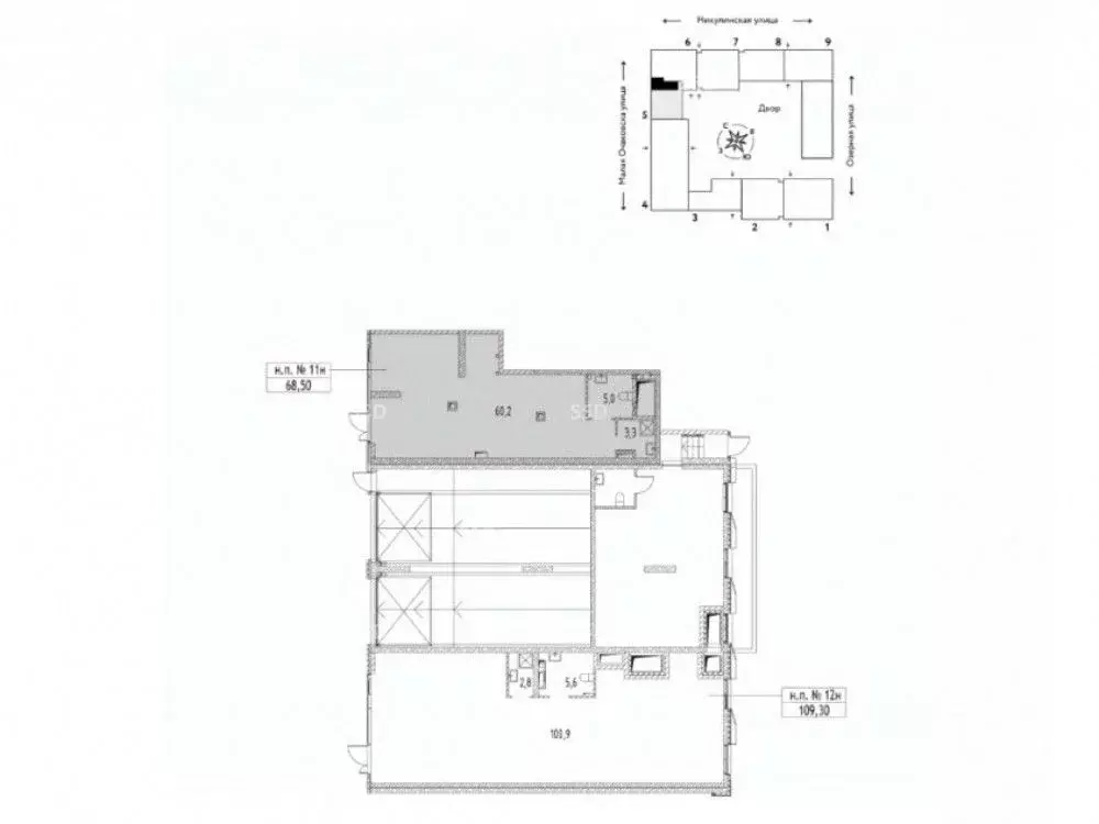 Торговая площадь в Москва Страна Озерная жилой комплекс (69 м) - Фото 2