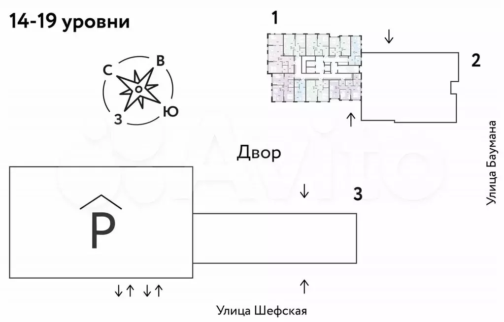 Квартира-студия, 27,9 м, 18/24 эт. - Фото 1