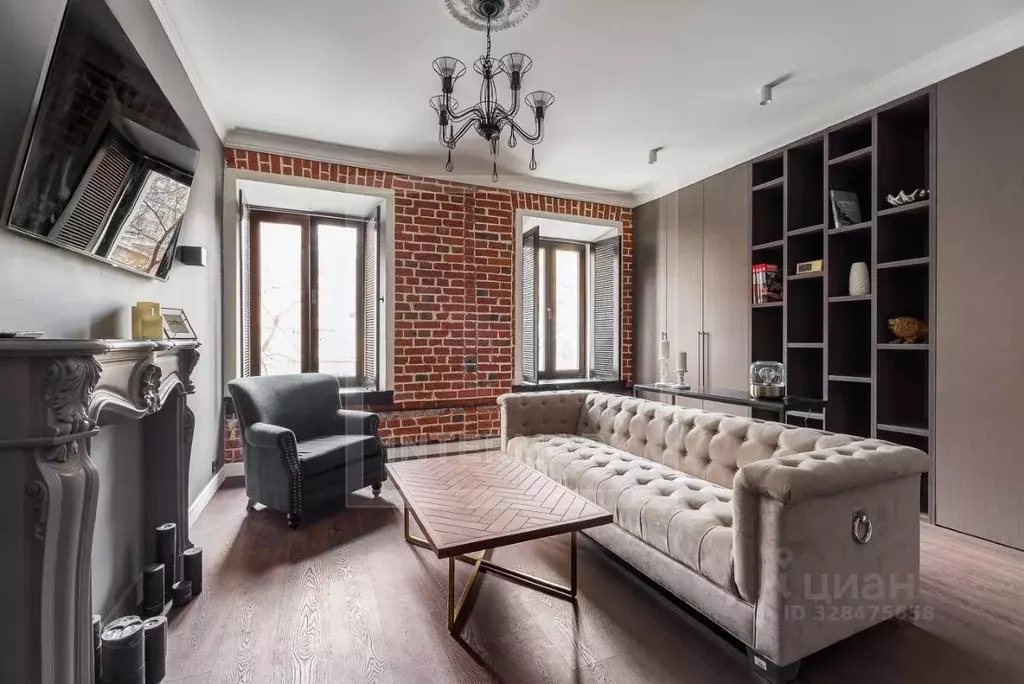 2-к кв. Москва Мерзляковский пер., 5/1 (57.0 м) - Фото 2