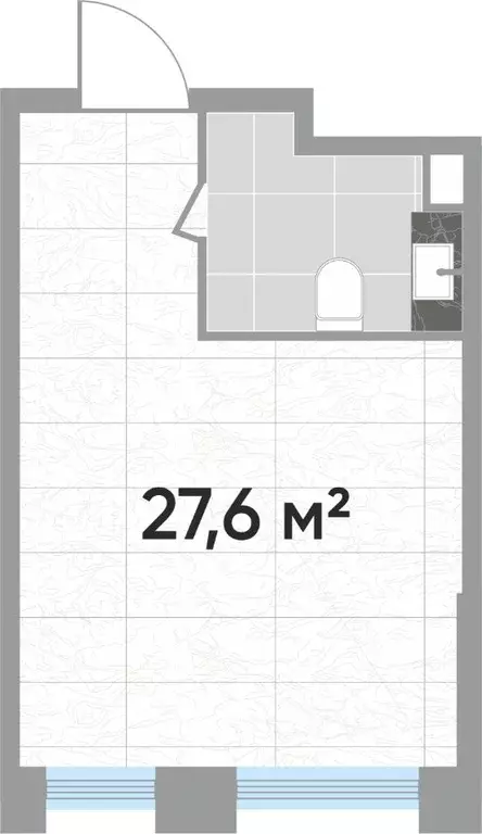 Помещение свободного назначения в Москва Зорге 9 жилой комплекс, 9Ак6 ... - Фото 2